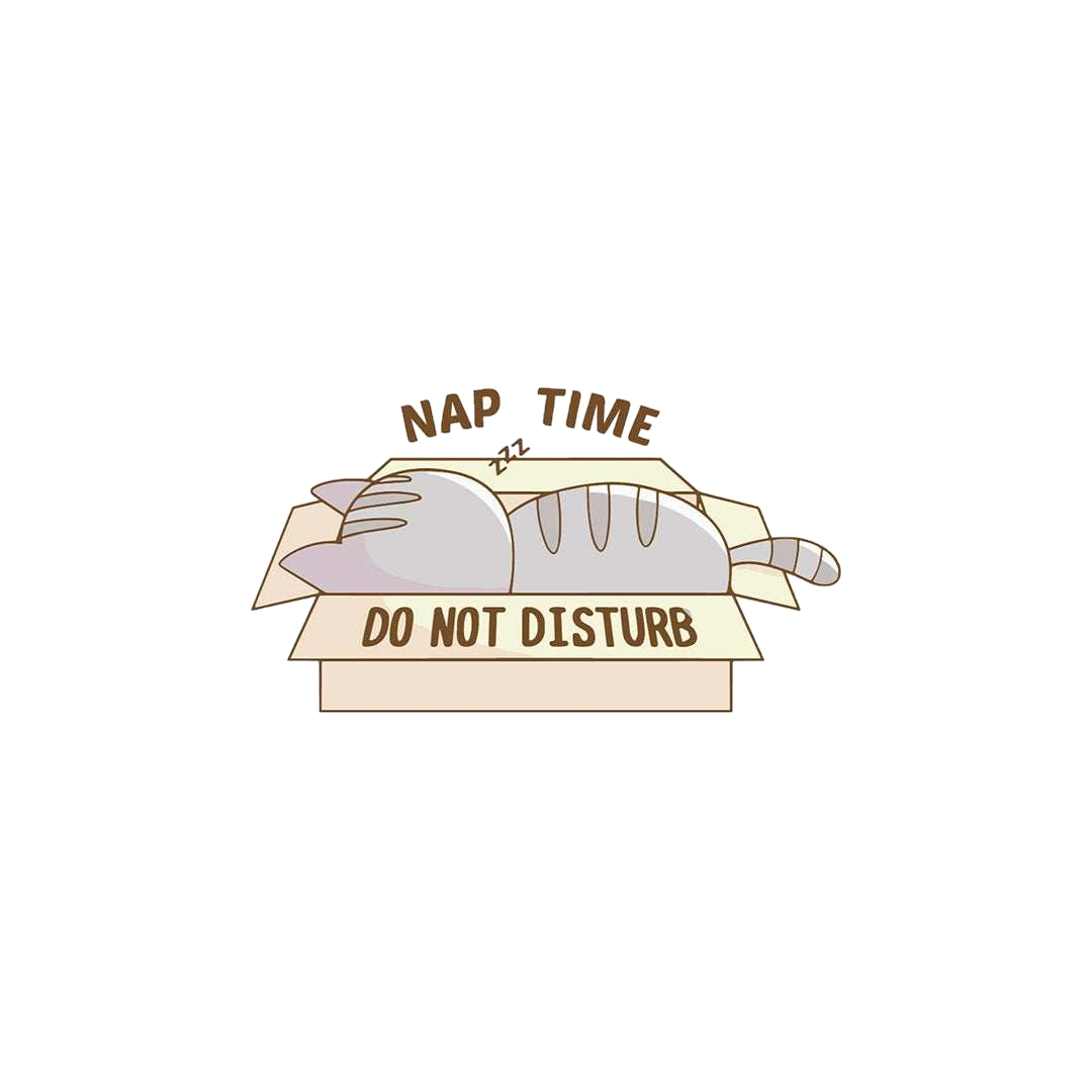 Nap Time Sticker